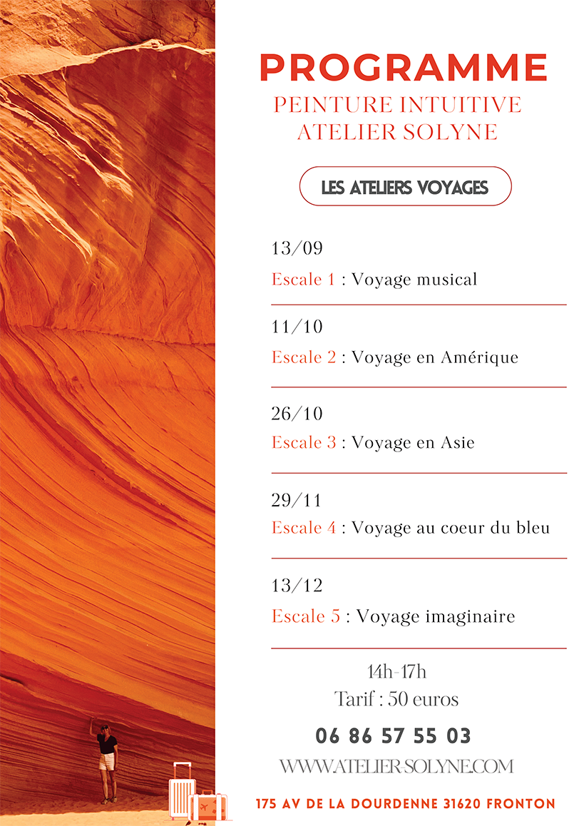 Atelier Voyages, adultes